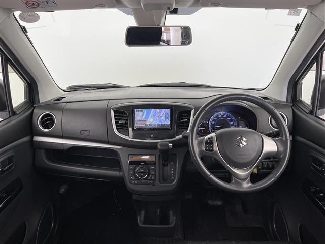 ワゴンRスティングレー X フルセグTV 衝突軽減ブレーキ アイドリングストップスマートキー オートライト 運転席シートヒーター 純正フロアマット 純正14インチアルミホイール ドアバイザー 横滑り防止システム(2枚目)