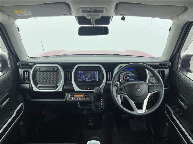 ハスラー ハイブリッドＸ　純正ＳＤナビ（ＫＸＭ－Ｅ５０４Ｗ）　スズキセーフティサポート　シートヒーター　コーナーセンサー　ＬＥＤヘッドライト　ビルトインＥＴＣ　　純正フロアマット　純正アルミホイル１５インチ（2枚目）