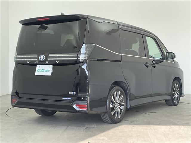 ヴォクシー ハイブリッドS-Z 純正後席モニター 快適利便PKG CD DVD パワーバックドア オートホールド 両側パワースライドドア トヨタセーフティーセンス 衝突軽減ブレーキ BSM HDMI ステアリングヒーター ETC(36枚目)