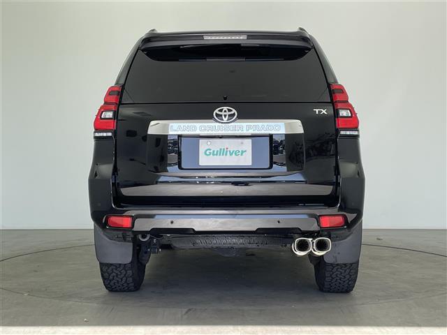 ランドクルーザープラド ＴＸ　社外９型ナビ（ＣＤ／ＤＶＤ／ＳＤ／ＢＴ／ＨＤＭＩ／フルセグ）　バックカメラ　ＥＴＣ　ＴｏｙｏｔａＳａｆｅｔｙＳｅｎｓｅ　コーナーセンサー　オートマチックハイビーム　レーダー　ドラレコ（35枚目）