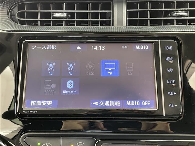アクア S スタイルブラック 純正ナビ フルセグ Bluetooth CD DVD ETC2.0 TRDエアロ TRDアルミホイール ドライブレコーダー バックカメラ オートハイビーム プリクラッシュセーフティー 電動格納ミラー(11枚目)