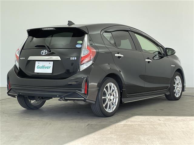 アクア S スタイルブラック 純正ナビ フルセグ Bluetooth CD DVD ETC2.0 TRDエアロ TRDアルミホイール ドライブレコーダー バックカメラ オートハイビーム プリクラッシュセーフティー 電動格納ミラー(39枚目)