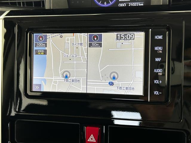 タンク カスタムG-T 純正SDナビ(BT/フルセグ/CD/DVD)/モデリスタエアロ/両側パワスラ/バックカメラ/アイドリングストップ/ビルトインETC/ドラレコ/純正アルミ/純正フロアマット/革巻ステアリング(12枚目)