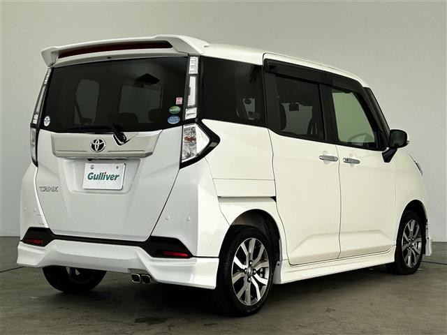 タンク カスタムG-T 純正SDナビ(BT/フルセグ/CD/DVD)/モデリスタエアロ/両側パワスラ/バックカメラ/アイドリングストップ/ビルトインETC/ドラレコ/純正アルミ/純正フロアマット/革巻ステアリング(35枚目)