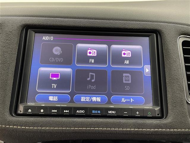 ヴェゼル ハイブリッドRS・ホンダセンシング 純正ナビ ホンダセンシング レーンキープ CD DVD BT ワンセグ 衝突軽減ブレーキ LKP 先行発進お知らせ レーダークルーズ バックカメラ ETC オートホールド シートヒーター ハーフレザー(9枚目)