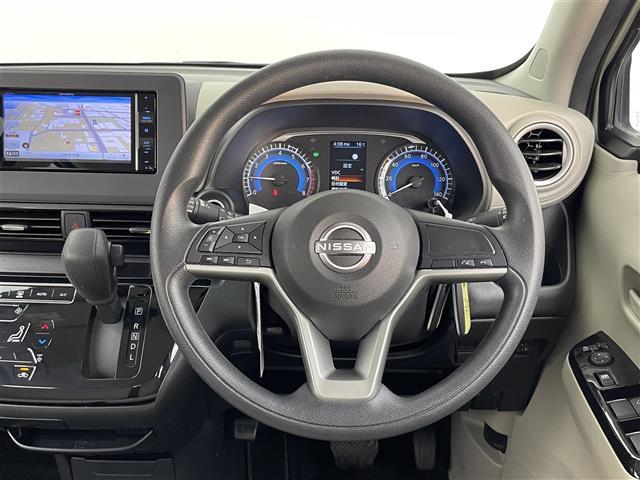 デイズ X 社外ナビ Bluetooth CD DVD 前後ドライブレコーダー アラウンドビューモニター ステアリングスイッチ 電動格納ミラー 純正アルミホイール オートエアコン スマートキープッシュスタート(4枚目)