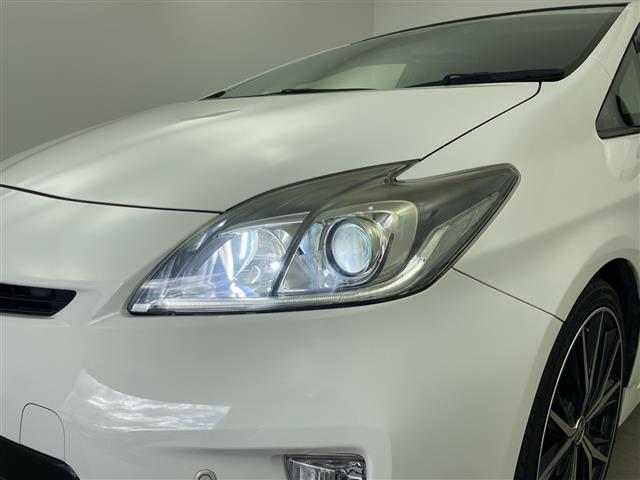 プリウス G アルパインナビ/パワーシート/サンルーフ/バックカメラ/ステリングスイッチ/フルセグTV/DVD/BT/CD/ETC/社外マフラー/前方ドラレコ/LOXARNY18インチホイール/ハーフレザーシート(35枚目)