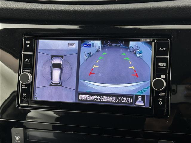 エクストレイル 20X 純正SDナビ(BT/CD/DVD/フルセグ)/全方位カメラ/電動リアゲート/デジタルインナーミラー/コーナーセンサー/LEDヘッドライト/純正AW/純正マット/ETC/オートマチックハイビーム(3枚目)