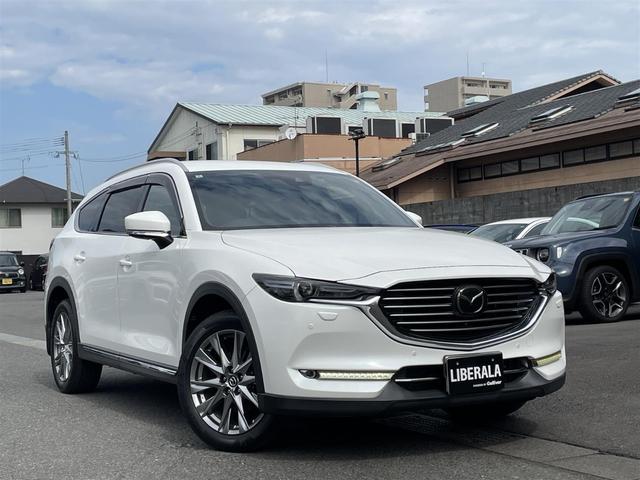 CX-8 XD Lパッケージ ワンオーナー 純正メモリナビ(CD/DVD/BT/フルセグ) 全方位カメラ ヘッドアップディスプレイ ETC ドラレコ パワーバックドア LEDヘッドランプ LEDフォグランプ デイライト(42枚目)