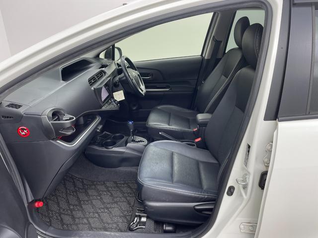 アクア Gブラックソフトレザーセレクション 純正SDナビ(CD/DVD/フルセグTV/Bluetooth) 車外カメラ(前後) ECO/EVモード スペアキー ETC AW付スタッドレスタイヤ車載(26枚目)