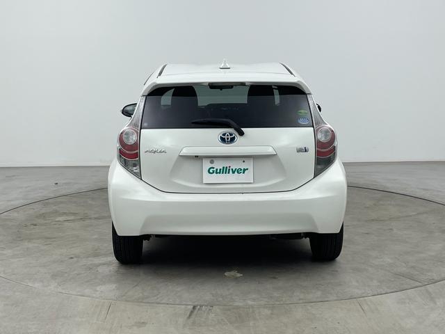 アクア Gブラックソフトレザーセレクション 純正SDナビ(CD/DVD/フルセグTV/Bluetooth) 車外カメラ(前後) ECO/EVモード スペアキー ETC AW付スタッドレスタイヤ車載(32枚目)