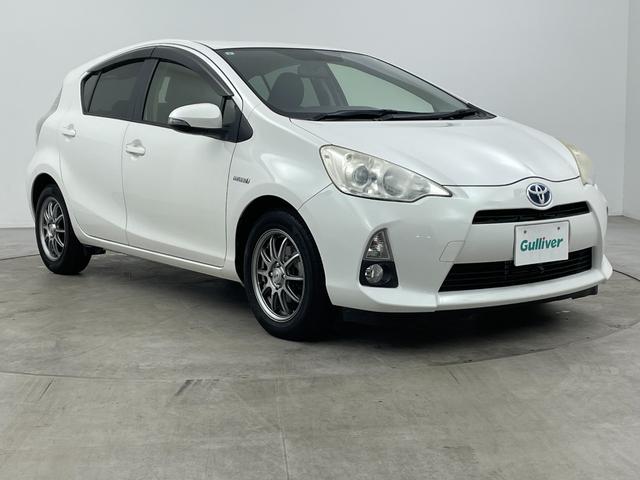 アクア Gブラックソフトレザーセレクション 純正SDナビ(CD/DVD/フルセグTV/Bluetooth) 車外カメラ(前後) ECO/EVモード スペアキー ETC AW付スタッドレスタイヤ車載(38枚目)