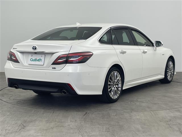 クラウンハイブリッド Ｓ　エレガンススタイル　純正ナビ　フルセグＴＶ　ＣＤ　ＤＶＤ　Ｂｌｕｅｔｏｏｔｈ　ＡＭ／ＦＭ　パノラマミックビュー　ＥＴＣ　アドバンストパーク　ハーフレザー　シートヒーター　パドルシフト　ハンドルヒーター　３６０度ドラレコ（34枚目）