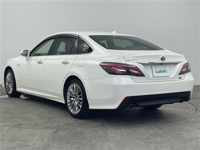 クラウンハイブリッド Ｓ　エレガンススタイル　純正ナビ　フルセグＴＶ　ＣＤ　ＤＶＤ　Ｂｌｕｅｔｏｏｔｈ　ＡＭ／ＦＭ　パノラマミックビュー　ＥＴＣ　アドバンストパーク　ハーフレザー　シートヒーター　パドルシフト　ハンドルヒーター　３６０度ドラレコ（36枚目）