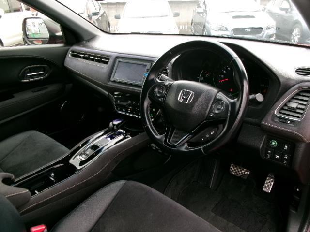 ヴェゼル ハイブリッドRS・ホンダセンシング ワンオーナー 純正メモリーナビ フルセグTV バックカメラ Bluetooth DVD再生可 ハーフレザーシート 社外ドラレコ オートライト LEDヘッドライト 純正18インチAW シートヒーター(18枚目)