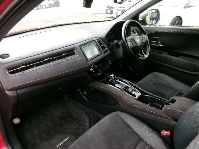 ヴェゼル ハイブリッドRS・ホンダセンシング ワンオーナー 純正メモリーナビ フルセグTV バックカメラ Bluetooth DVD再生可 ハーフレザーシート 社外ドラレコ オートライト LEDヘッドライト 純正18インチAW シートヒーター(30枚目)