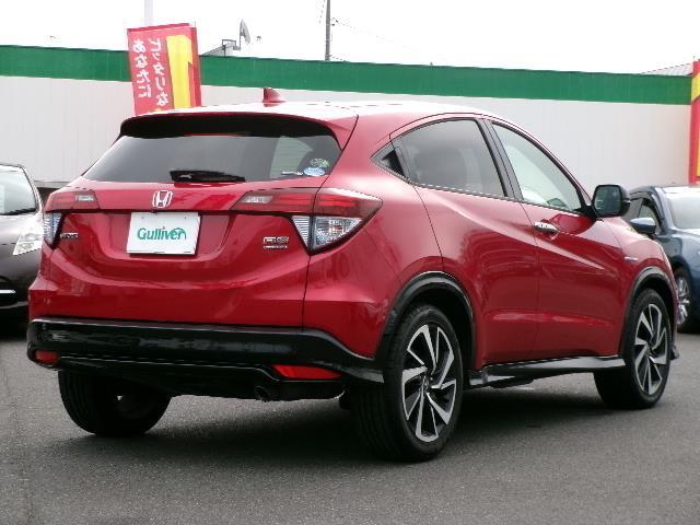 ヴェゼル ハイブリッドRS・ホンダセンシング ワンオーナー 純正メモリーナビ フルセグTV バックカメラ Bluetooth DVD再生可 ハーフレザーシート 社外ドラレコ オートライト LEDヘッドライト 純正18インチAW シートヒーター(34枚目)