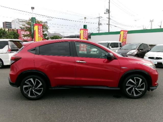 ヴェゼル ハイブリッドRS・ホンダセンシング ワンオーナー 純正メモリーナビ フルセグTV バックカメラ Bluetooth DVD再生可 ハーフレザーシート 社外ドラレコ オートライト LEDヘッドライト 純正18インチAW シートヒーター(35枚目)