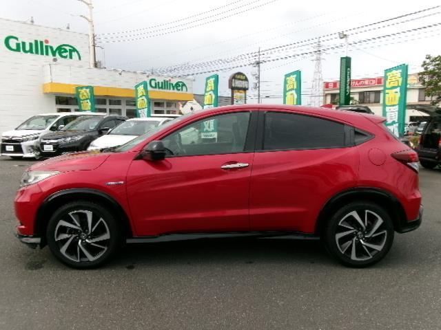 ヴェゼル ハイブリッドRS・ホンダセンシング ワンオーナー 純正メモリーナビ フルセグTV バックカメラ Bluetooth DVD再生可 ハーフレザーシート 社外ドラレコ オートライト LEDヘッドライト 純正18インチAW シートヒーター(37枚目)