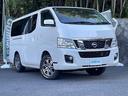 NV350キャラバンバン ロングプレミアムGX ワンオーナー車 純正ナビ (フルセグTV/CD/DVD/BT) バックカメラ 前後ドラレコ ETC MAD CROSS16インチアルミホイール プッシュスタート 純正フロアマット 中古車画像_2