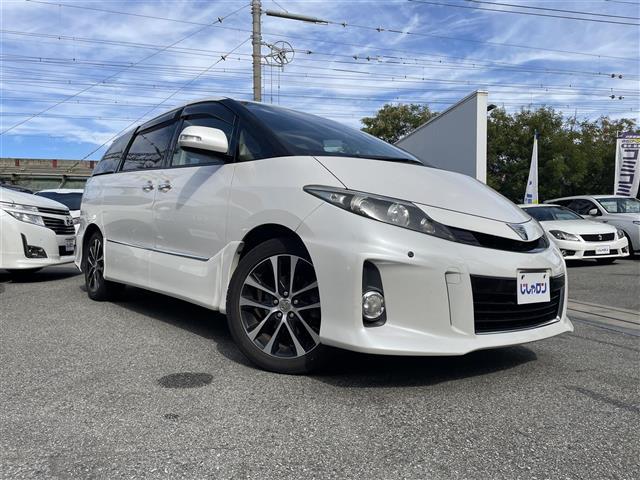 エスティマ アエラス プレミアムエディション 両側パワスラハーフレザーシートBカメラ(2枚目)