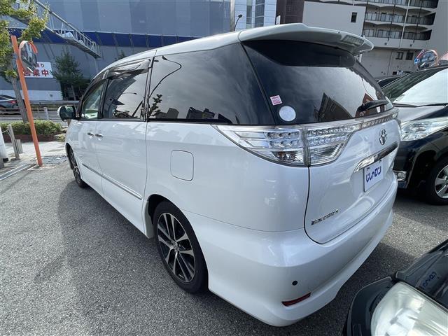 エスティマ アエラス プレミアムエディション 両側パワスラハーフレザーシートBカメラ(12枚目)