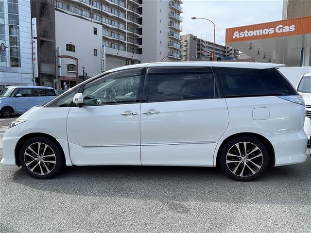 エスティマ アエラス プレミアムエディション 両側パワスラハーフレザーシートBカメラ(13枚目)