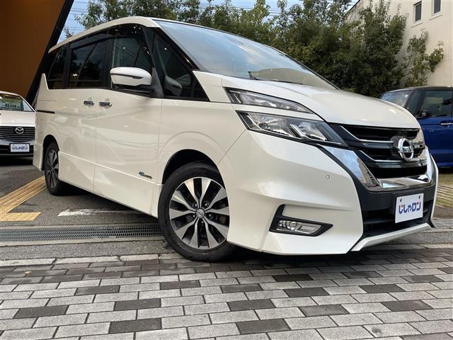 セレナ ハイウェイスター　プッシュスタート／純正ナビ／バックカメラ／Ｂｌｕｅｔｏｏｔｈ／クルーズコントロール／片側ハンズフリーパワスラ／フリップダウン／駐車支援システム／前後コーナーセンサー／ＴＶキャンセラー／電格ミラー（2枚目）