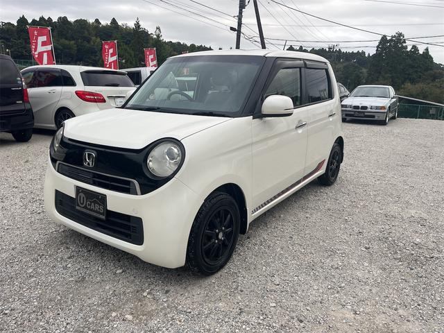 Ｎ－ＯＮＥ Ｇ・Ｌパッケージ　整備記録簿有　ＡＵＴＯライト　電格ミラー　アイドリングストップ　盗難防止　ＥＴＣ　バックカメラ　ＵＳＢ　ＨＤＭＩ　衝突安全ボディー　社外アルミ　サイドステッカー　ＨＩＤヘッドライト　サイドバイザー（7枚目）