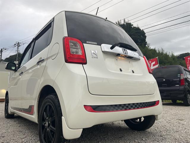 Ｎ－ＯＮＥ Ｇ・Ｌパッケージ　整備記録簿有　ＡＵＴＯライト　電格ミラー　アイドリングストップ　盗難防止　ＥＴＣ　バックカメラ　ＵＳＢ　ＨＤＭＩ　衝突安全ボディー　社外アルミ　サイドステッカー　ＨＩＤヘッドライト　サイドバイザー（74枚目）