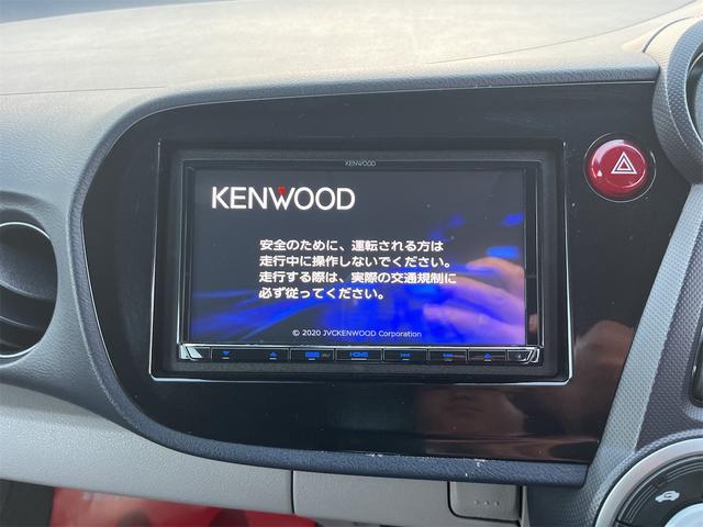 インサイト LS ケンウッド製SDナビ(ツイーター付) フルセグTV Bluetooth CD、DVD コムテック製前後ドラレコ パドルシフト Bカメラ ETC 室内球LED ディーラー整備車両 社外16インチAW(10枚目)