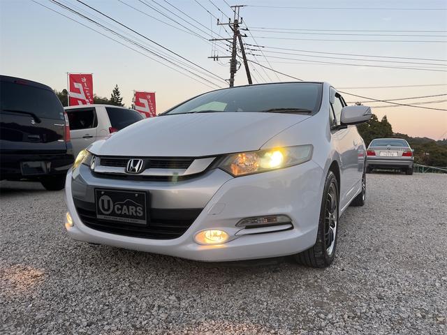 インサイト LS ケンウッド製SDナビ(ツイーター付) フルセグTV Bluetooth CD、DVD コムテック製前後ドラレコ パドルシフト Bカメラ ETC 室内球LED ディーラー整備車両 社外16インチAW(77枚目)