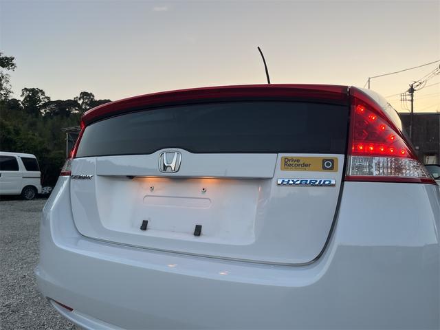 インサイト LS ケンウッド製SDナビ(ツイーター付) フルセグTV Bluetooth CD、DVD コムテック製前後ドラレコ パドルシフト Bカメラ ETC 室内球LED ディーラー整備車両 社外16インチAW(80枚目)