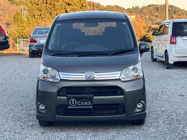 ムーヴ カスタム　Ｘリミテッド　スマートキー　プッシュスタート　純正ナビ　ワンセグＴＶ　ＣＤ　Ｂカメラ　電動格納付きウィンカーミラー　フォグライト　エコモード　アイドリングストップ　ドアバイザー　ディスチャージヘッドライト　純正ＡＷ（2枚目）