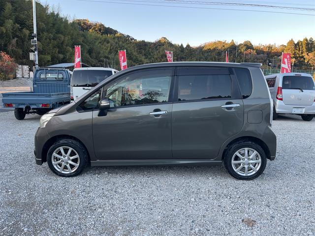 ムーヴ カスタム　Ｘリミテッド　スマートキー　プッシュスタート　純正ナビ　ワンセグＴＶ　ＣＤ　Ｂカメラ　電動格納付きウィンカーミラー　フォグライト　エコモード　アイドリングストップ　ドアバイザー　ディスチャージヘッドライト　純正ＡＷ（5枚目）