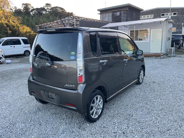 ムーヴ カスタム　Ｘリミテッド　スマートキー　プッシュスタート　純正ナビ　ワンセグＴＶ　ＣＤ　Ｂカメラ　電動格納付きウィンカーミラー　フォグライト　エコモード　アイドリングストップ　ドアバイザー　ディスチャージヘッドライト　純正ＡＷ（8枚目）
