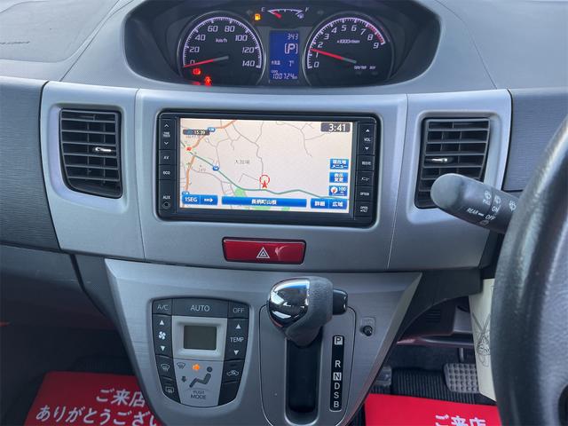 ムーヴ カスタム　Ｘリミテッド　スマートキー　プッシュスタート　純正ナビ　ワンセグＴＶ　ＣＤ　Ｂカメラ　電動格納付きウィンカーミラー　フォグライト　エコモード　アイドリングストップ　ドアバイザー　ディスチャージヘッドライト　純正ＡＷ（10枚目）