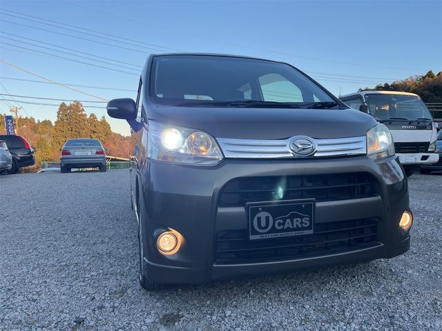 ムーヴ カスタム　Ｘリミテッド　スマートキー　プッシュスタート　純正ナビ　ワンセグＴＶ　ＣＤ　Ｂカメラ　電動格納付きウィンカーミラー　フォグライト　エコモード　アイドリングストップ　ドアバイザー　ディスチャージヘッドライト　純正ＡＷ（75枚目）