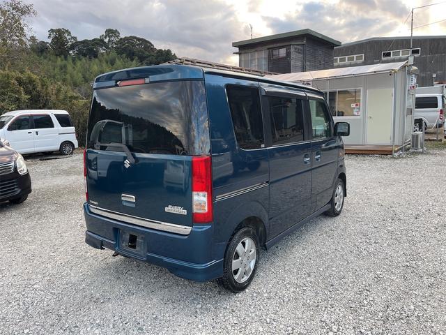 エブリイワゴン ＰＺターボ　ターボ車　フォグランプ　クラリオン製ＨＤＤナビ　ＣＤＤＶＤ　ＥＴＣ　左側電動スライドドア　ドアバイザー　純正１３インチＡＷ　ダブルエアバッグ　マニュアルエアコン　盗難防止　パワーウィンド　フルフラット（8枚目）