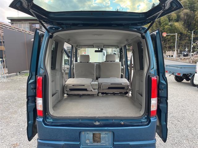 エブリイワゴン ＰＺターボ　ターボ車　フォグランプ　クラリオン製ＨＤＤナビ　ＣＤＤＶＤ　ＥＴＣ　左側電動スライドドア　ドアバイザー　純正１３インチＡＷ　ダブルエアバッグ　マニュアルエアコン　盗難防止　パワーウィンド　フルフラット（45枚目）