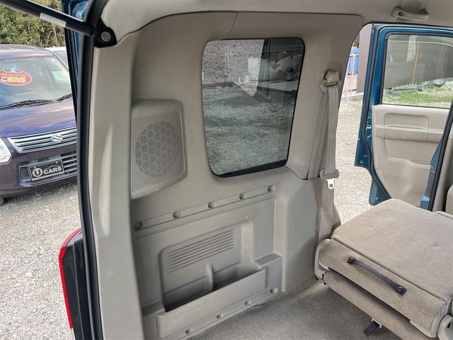エブリイワゴン ＰＺターボ　ターボ車　フォグランプ　クラリオン製ＨＤＤナビ　ＣＤＤＶＤ　ＥＴＣ　左側電動スライドドア　ドアバイザー　純正１３インチＡＷ　ダブルエアバッグ　マニュアルエアコン　盗難防止　パワーウィンド　フルフラット（46枚目）