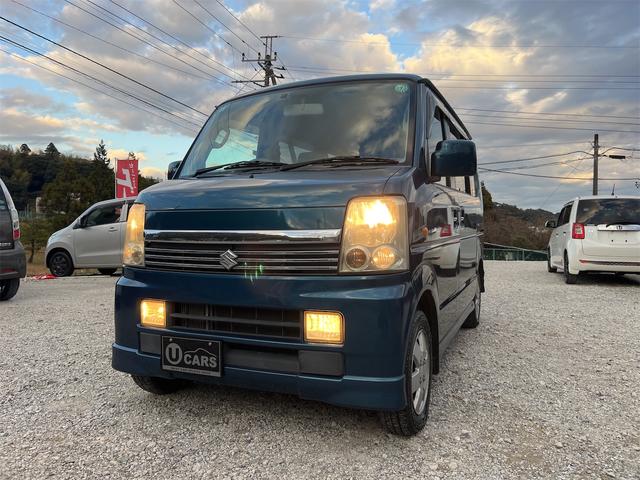 エブリイワゴン ＰＺターボ　ターボ車　フォグランプ　クラリオン製ＨＤＤナビ　ＣＤＤＶＤ　ＥＴＣ　左側電動スライドドア　ドアバイザー　純正１３インチＡＷ　ダブルエアバッグ　マニュアルエアコン　盗難防止　パワーウィンド　フルフラット（72枚目）