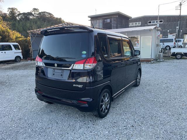 ソリオバンディット ベースグレード　前後ドライブレコーダーパナソニック製ストラーダナビフルセグＴＶＣＤＤＶＤＢｌｕｅｔｏｏｔｈ接続ＥＴＣ両側電動スライドルーフスポイラー社外１５インチアルミブリヂストン製ブリザックスタッドレスタイヤ（8枚目）