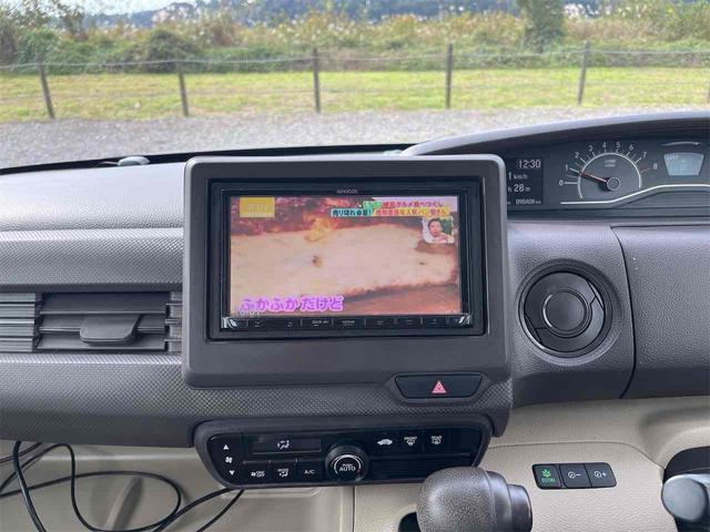 Ｎ－ＢＯＸ Ｇ　ＥＴＣ　両側スライドドア　ナビ　ＴＶ　ＬＥＤヘッドランプ　スマートキー　アイドリングストップ　電動格納ミラー　ベンチシート　ＣＶＴ　盗難防止システム　ＡＢＳ　ＥＳＣ　衝突安全ボディ　エアコン（3枚目）