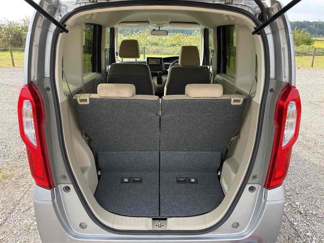 Ｎ－ＢＯＸ Ｇ　ＥＴＣ　両側スライドドア　ナビ　ＴＶ　ＬＥＤヘッドランプ　スマートキー　アイドリングストップ　電動格納ミラー　ベンチシート　ＣＶＴ　盗難防止システム　ＡＢＳ　ＥＳＣ　衝突安全ボディ　エアコン（34枚目）