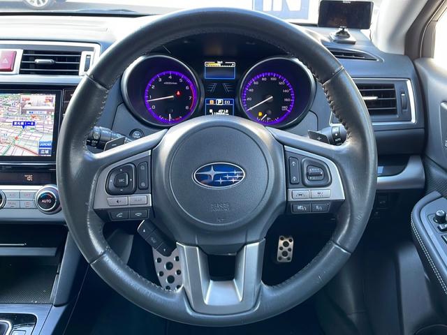 レガシィアウトバック リミテッド　Ｐａｎａｓｏｎｉｃ製ナビ　ＣＮ‐ＬＲ８００Ｄ（フルセグ、ＣＤ、ＤＶＤ、ＡＭ、ＦＭ、ＢＴオーディオ、ＨＤＭＩ）／バックカメラ／プッシュスタート／ステアリングリモコン／パドルシフト／追従クルコン（11枚目）