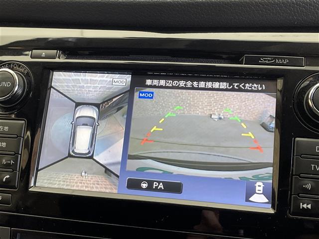 エクストレイル ２０Ｘ　ＨＶブラクＸトリマＸエマジェンシーブレーキＰ　４ＷＤ／パノラミックガラスルーフ／アラウンドビューモニター／ヒルディセントコントロール／エマージェンシーブレーキ／車線逸脱警報／後側方車両接近警報機能／進入禁止警報／前後ソナー（5枚目）