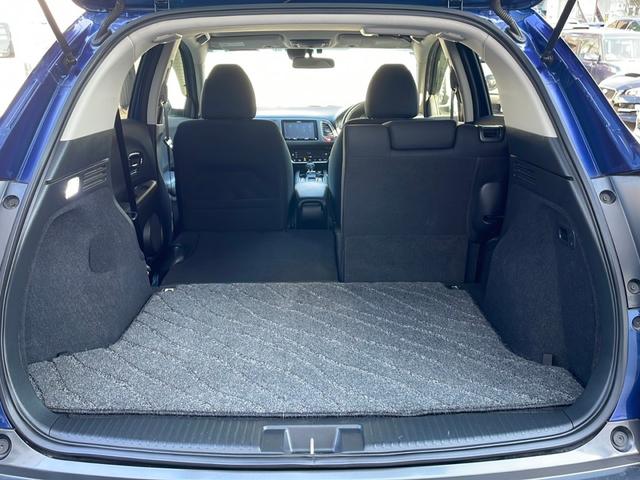 ヴェゼル ハイブリッドＸ　４ＷＤ／寒冷地仕様／シティーブレーキアクティブシステム／リアクティブフォースペダル／クルーズコントロール／社外８インチナビ／フルセグ／ＢＴ／ＣＤ／ＤＶＤ／バックカメラ／パドルシフト（33枚目）