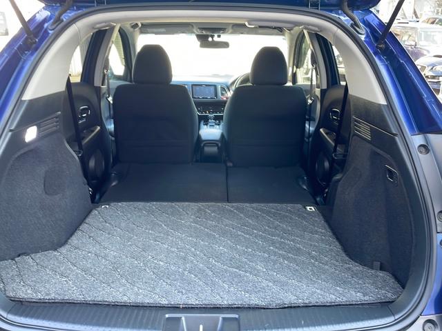 ヴェゼル ハイブリッドＸ　４ＷＤ／寒冷地仕様／シティーブレーキアクティブシステム／リアクティブフォースペダル／クルーズコントロール／社外８インチナビ／フルセグ／ＢＴ／ＣＤ／ＤＶＤ／バックカメラ／パドルシフト（34枚目）