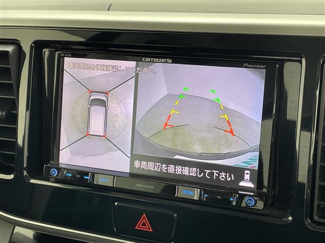 デイズルークス ハイウェイスター　Ｘ　４ＷＤ　社外ナビ・ＴＶ　アラウンドビューモニター（4枚目）